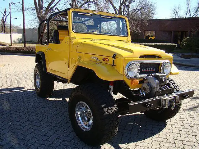 1973 toyota fj40 - restomod and upgraded w/ gm 350 v8 - runs great! fj cruiser