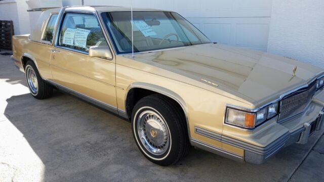 absolutely spotless 86 cadillac coupe deville all original with only 13,428 mile