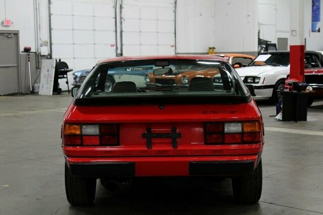 1987 porsche 924 s 82619 miles red coupe 2.5l 4cyl manual