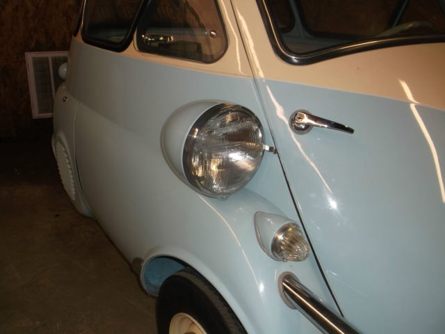 1957 bmw isetta 300 bubbletop ,fresh restoration 7430 miles