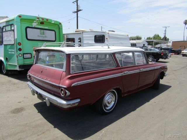 b 1962 amc rambler wagon 6-cylinder gas automatic no reserve
