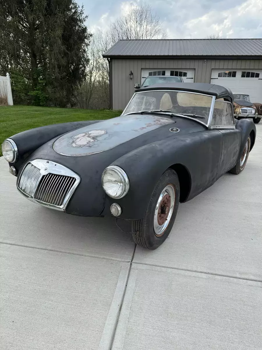 1958 mg mga convertible black