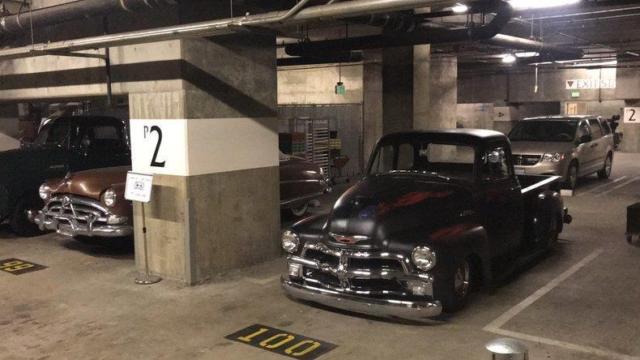 1954 chevrolet 3100 5 window custom pickup patina 3000 miles black pickup/truck