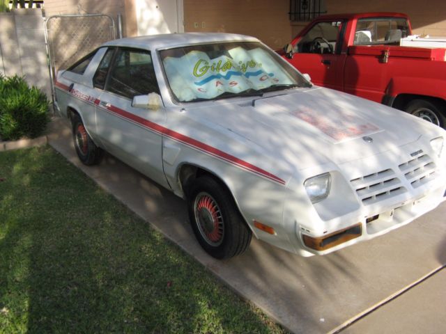 1982 dodge charger omni 2.2 hatchback rust free arizona owned