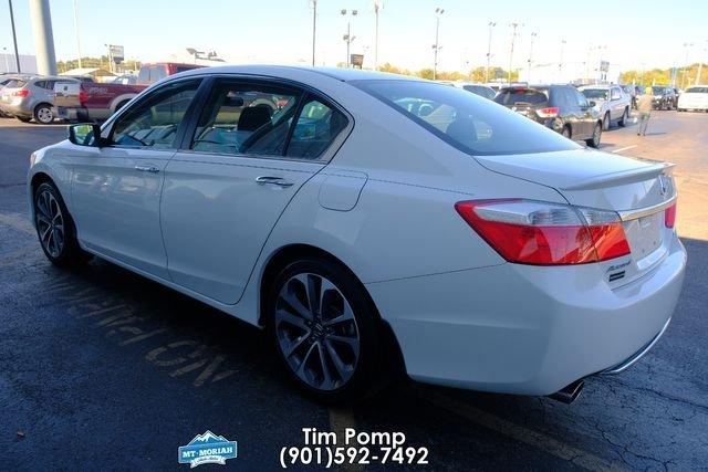 used 2015 honda accord sport sedan memphis, tn 38115 for sale in memphis, tennessee