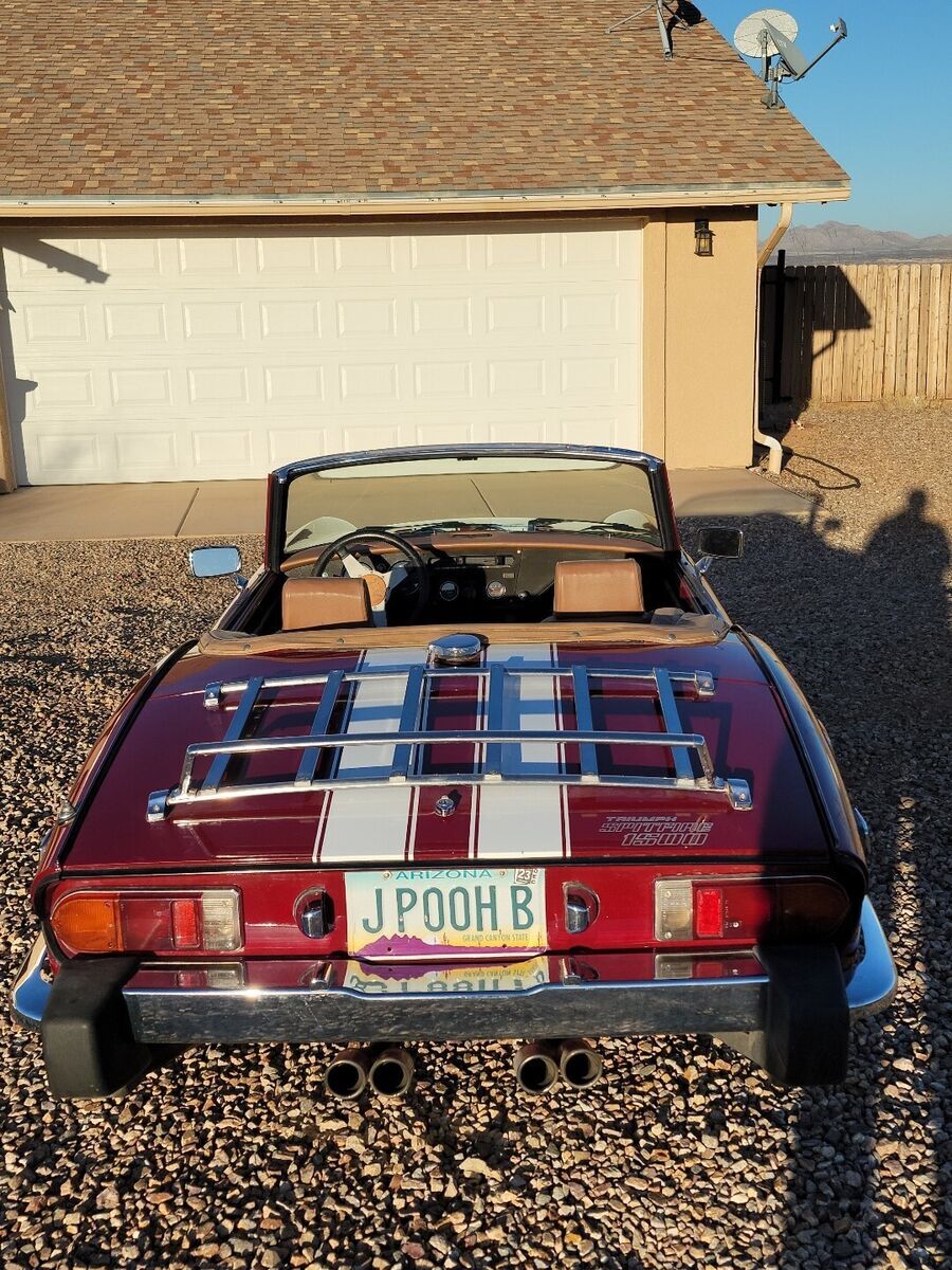 1978 triumph spitfire convertible in excellent condition