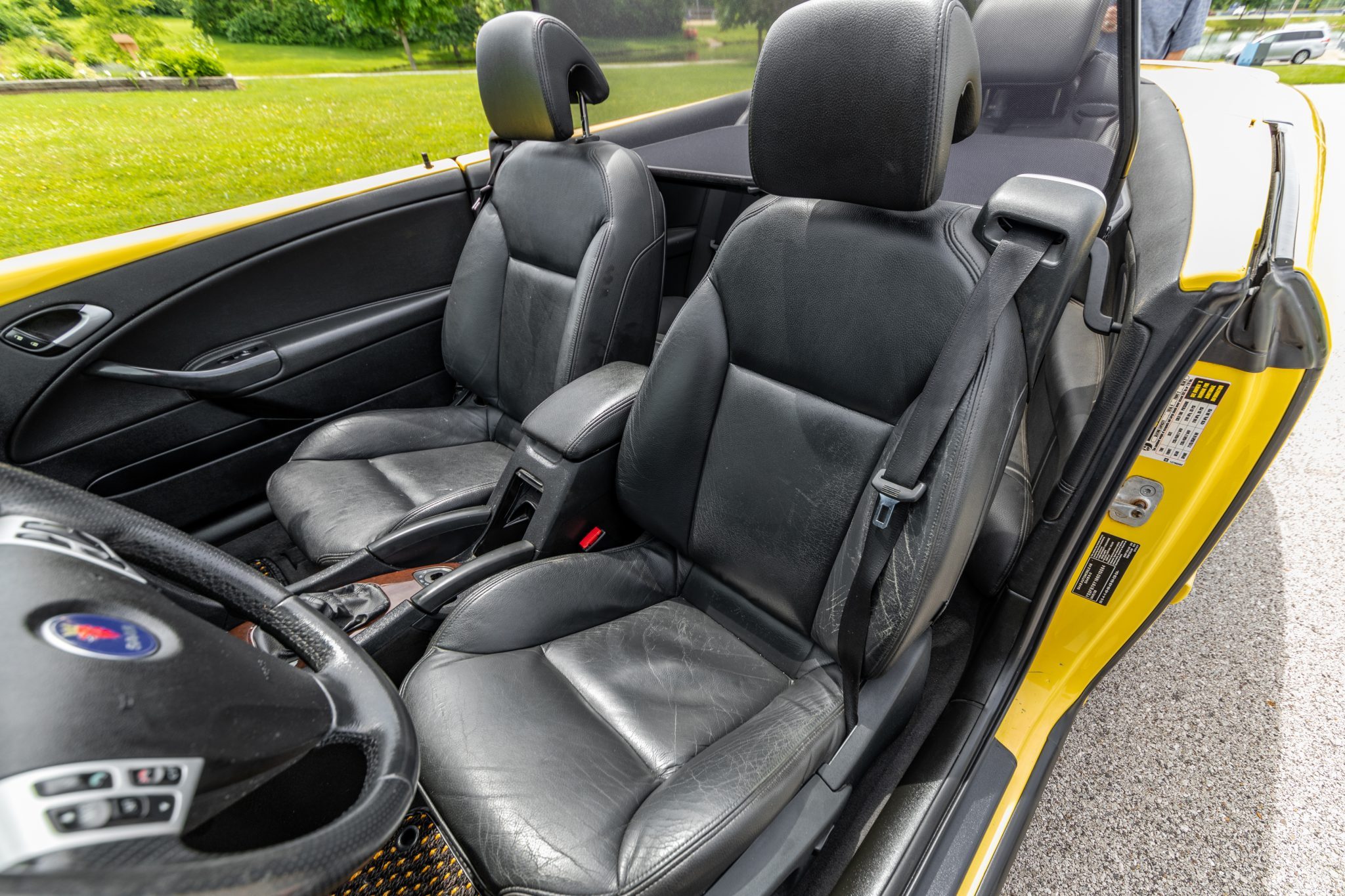 2008 saab 9-3 lynx yellow edition 6-speed