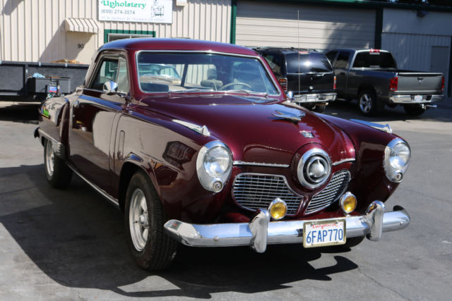 1951 studebaker starlight coupe hot rod with clone avanti r4 motor