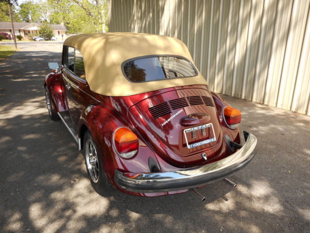 1974 volkswagen super beetle convertible, frame-off restored, documented
