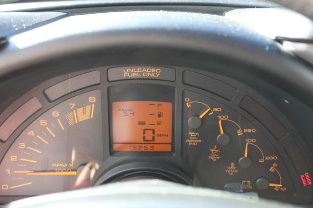 1990 corvette zr1 all books purchase sticker both tops 2nd owner 13820mil