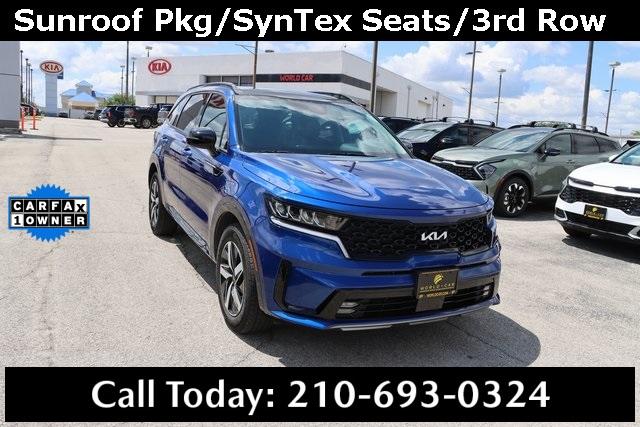 2023 kia sorento ex w/ sunroof pkg, syntex seats, 3rd row