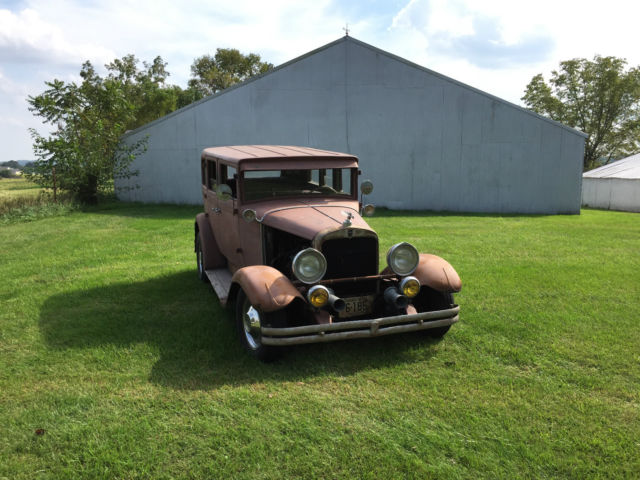 1929 nash 440 special 6 rat rod