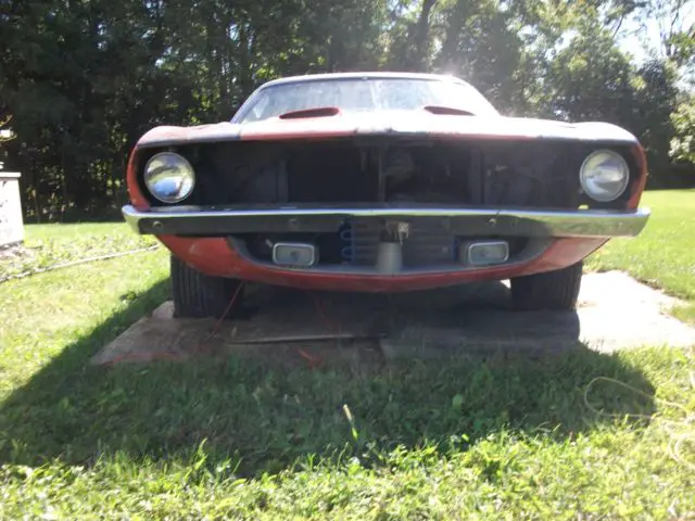 1972 plymouth cuda project