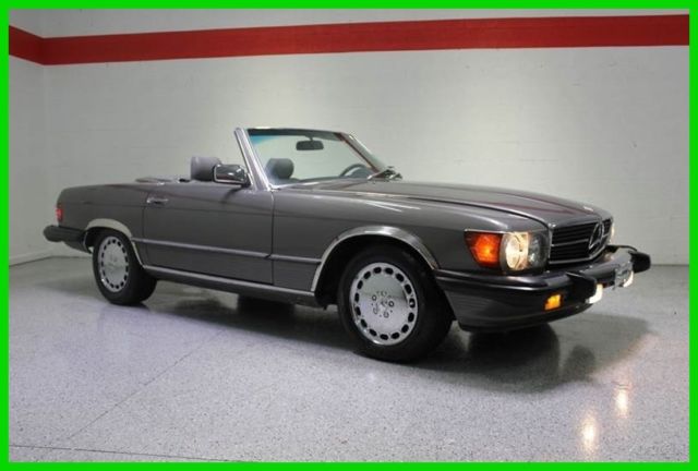 1987 mercedes benz 560sl 5.6l v8 automatic hard and soft top