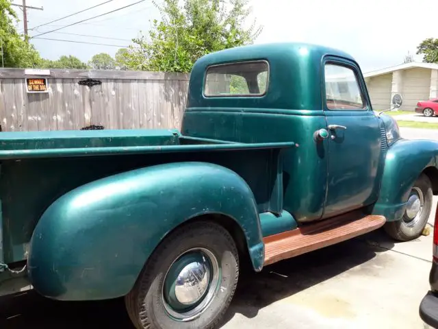 1950 chevrolet 3100 1/2 ton pickup truck original survivor