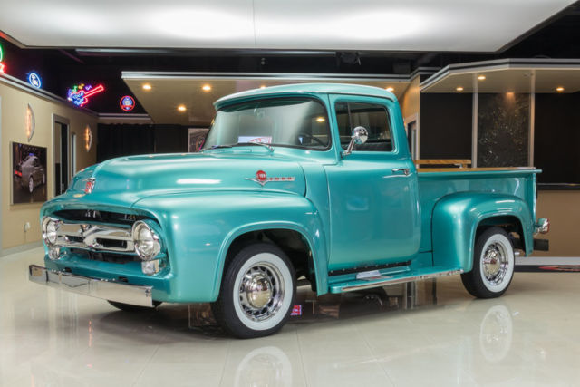 frame off restored f100! ford 460ci v8, ford c6 automatic, wood bed & more!