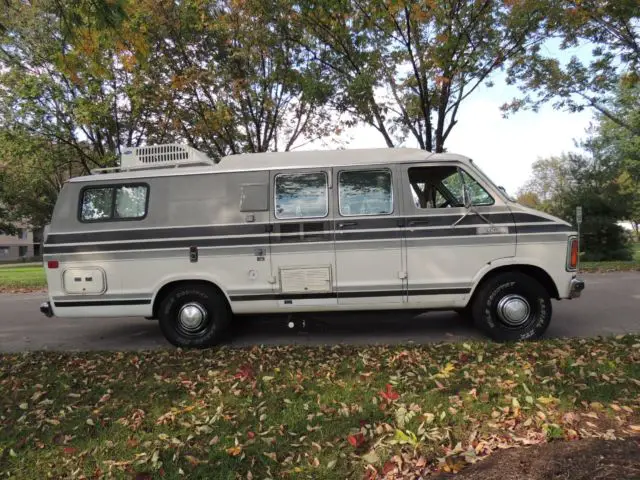 1984 dodge ram van b350 rv camper van explorer conversion