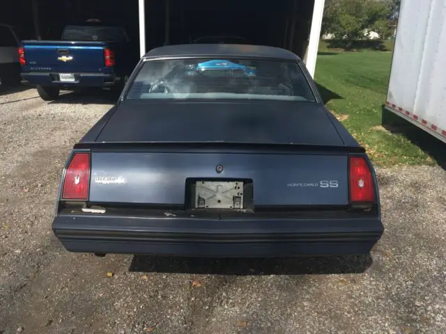 1984 monte carlo ss, all original, no rust, needs motor rebuilt