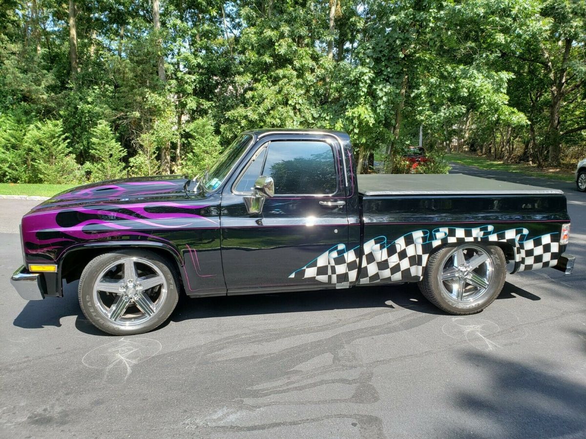 1983 chevy c10 short bed pickup hot rat street rod protouring restomod custom