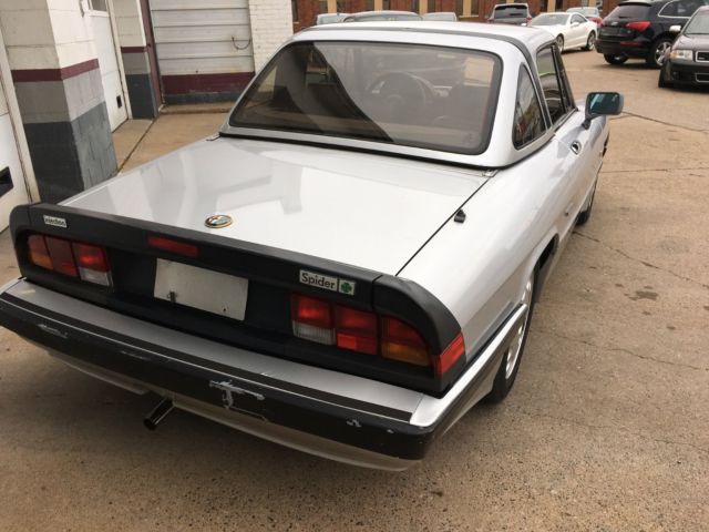 alfa romero quadrofiglio spider (hard and soft top)