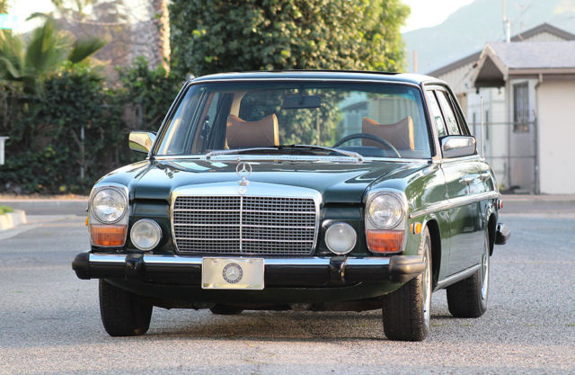 california car, 1976 mercedes benz 300 diesel, 99k original miles, no reserve
