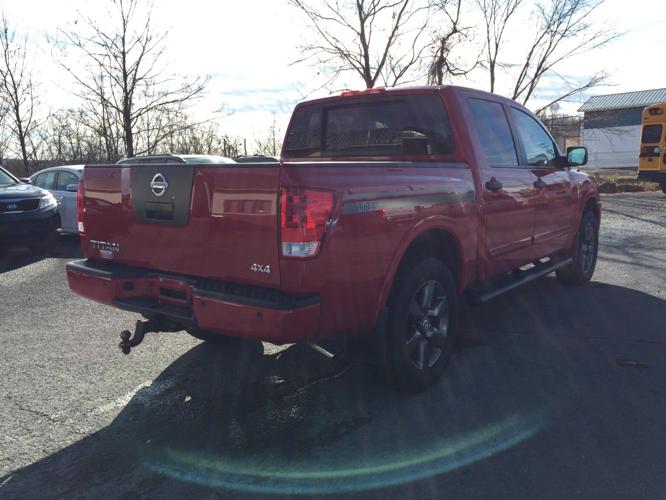 used 2012 nissan titan 4x4 crew cab sv morgantown, wv 26505 for sale in morgantown, west virginia