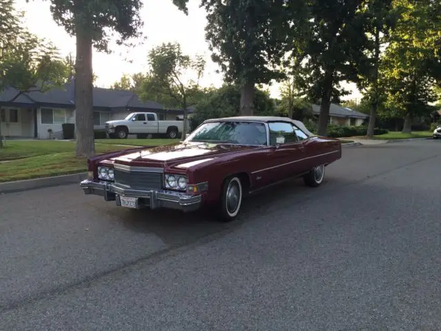 1974 cadillac eldorado convertible 52k miles 131 pictures california title