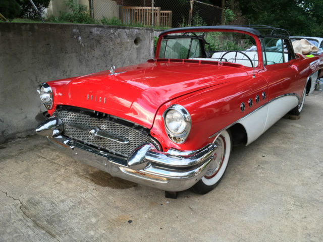 1955 buick super convertible restoration project 322ci 4 bbl power windows