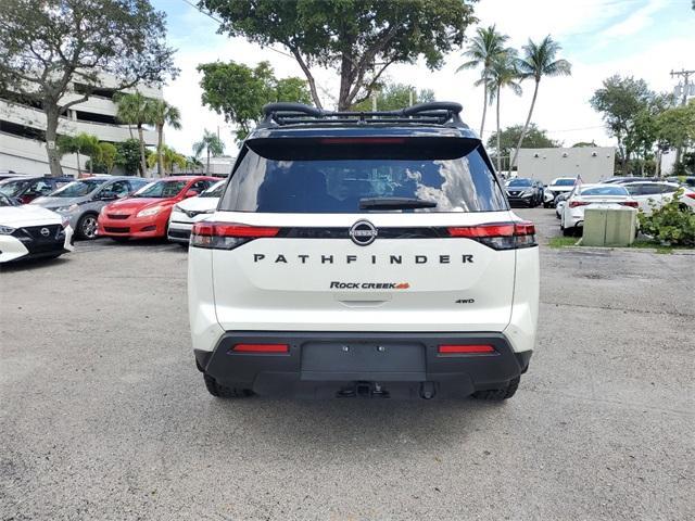2023 nissan pathfinder rock creek