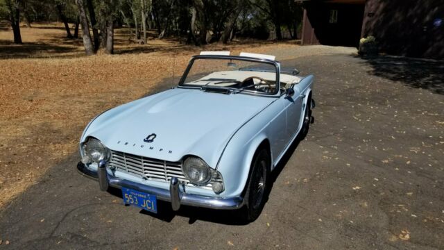 1964 triumph tr4 convertible