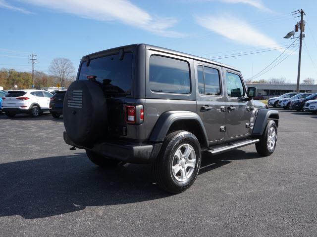 2018 jeep wrangler unlimited sport 4x4 sport 4dr suv (midyear release for sale in columbia, connecticut