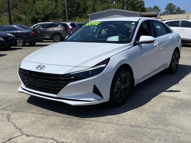 2021 hyundai elantra hev blue