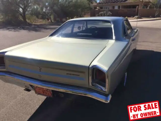 1969 plymouth roadrunner 8-cylinder 440 gas 4-speed manual rwd arizona c84309