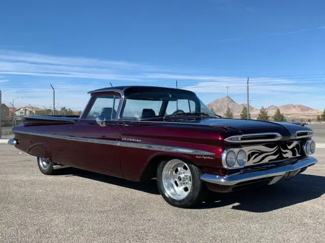 no reserve 1959 el camino frame off restoration pro-touring custom restomod
