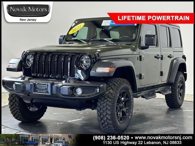 2021 jeep wrangler willys