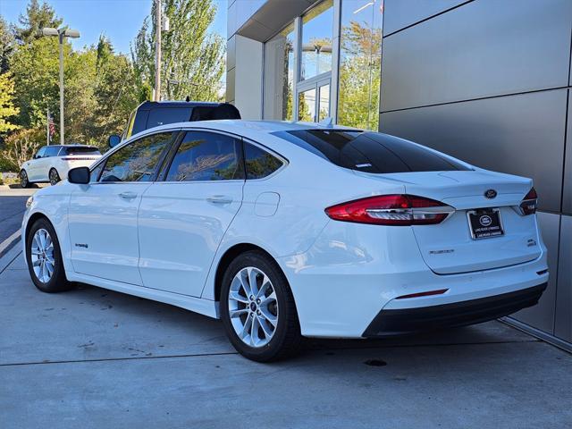 2019 ford fusion hybrid sel