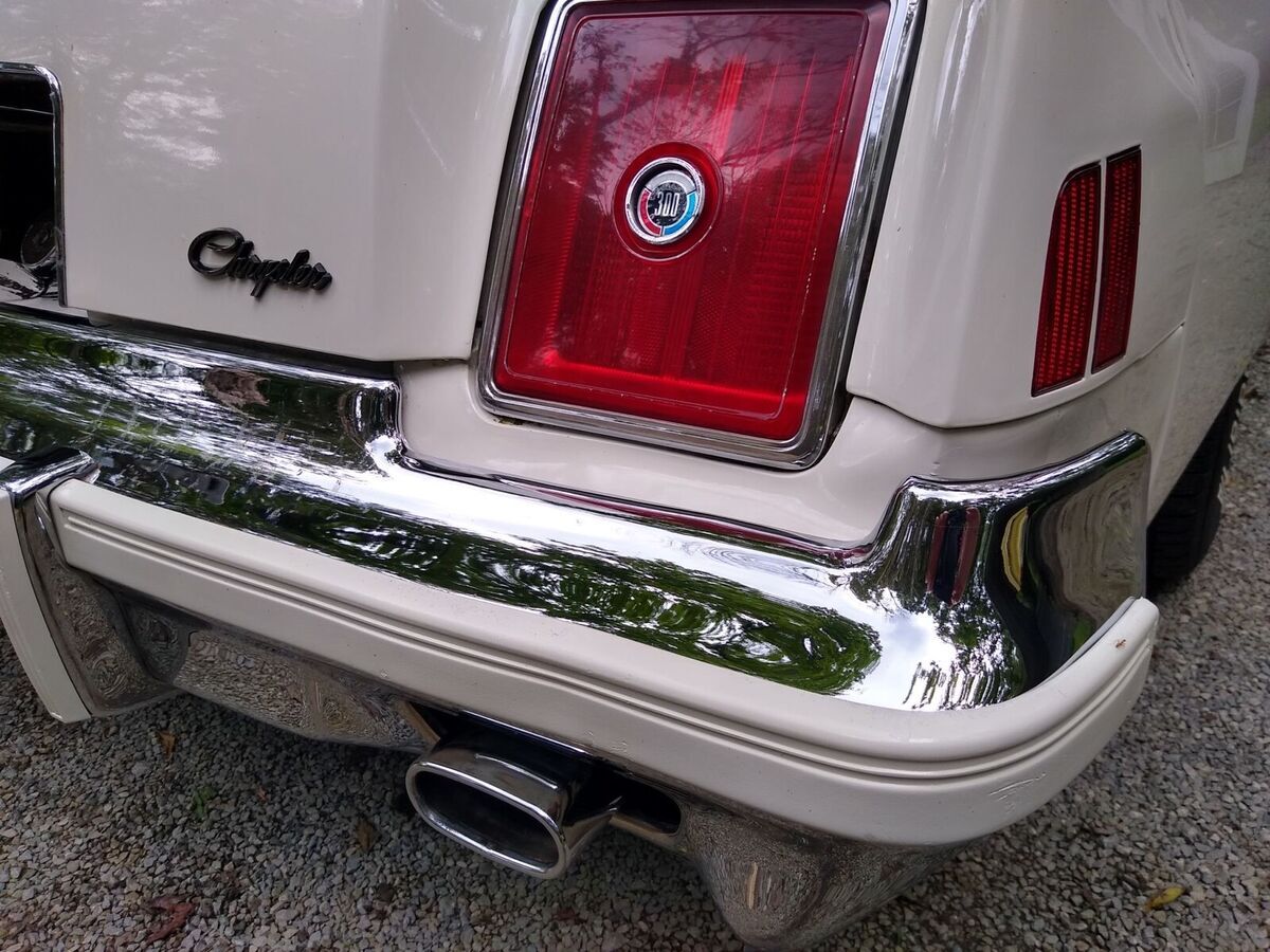 1979 chrysler 300 coupe white rwd automatic