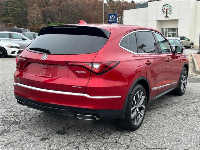 2022 acura mdx technology
