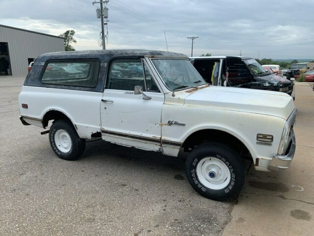 1972 chevrolet k5 blazer cheyenne - 4x4 - 350ci, 4 spd manual, white
