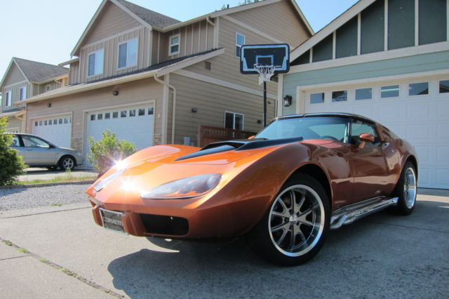 chevy corvette fastback 383v8 hotrod stinger 18" stingray t-tops 76-78 gorgeous!