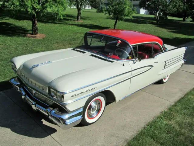 1958 oldsmobile eighty-eight hardtop coupe with j-2 rocket engine (tri-power)!!!