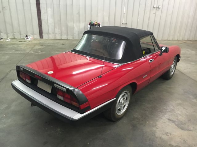 1990 alfa romeo spider veloce