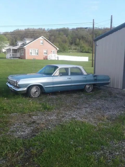 1963 chevy belair car