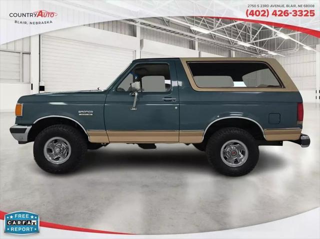 1987 ford bronco eddie bauer 2d utility 4wd