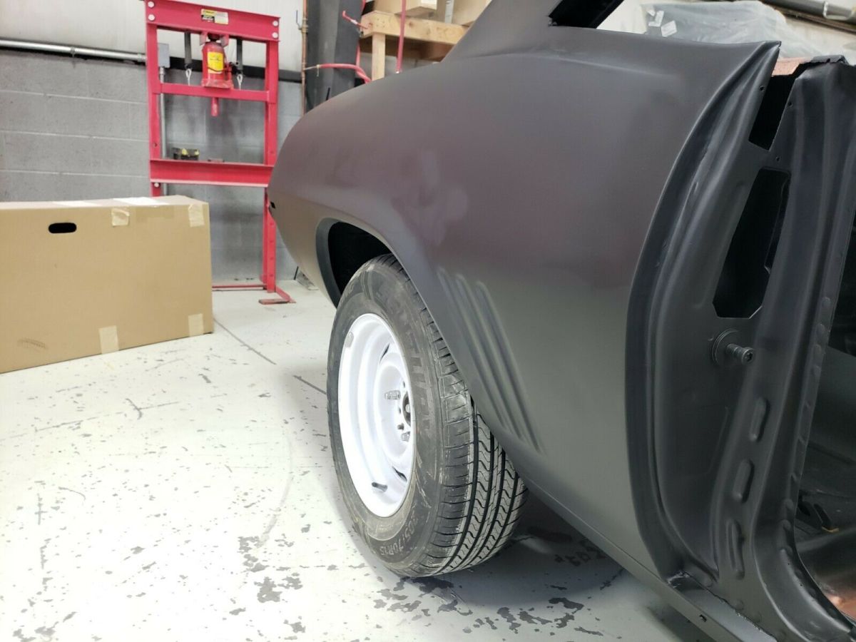 1969 chevrolet camaro original body shell, doors & frame