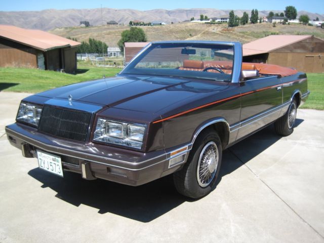 1982 chrysler lebaron