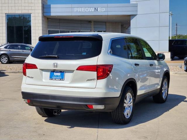2016 honda pilot lx