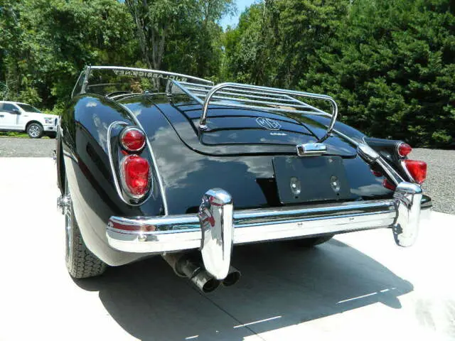 1959 mg mga convertible black 1800 cc
