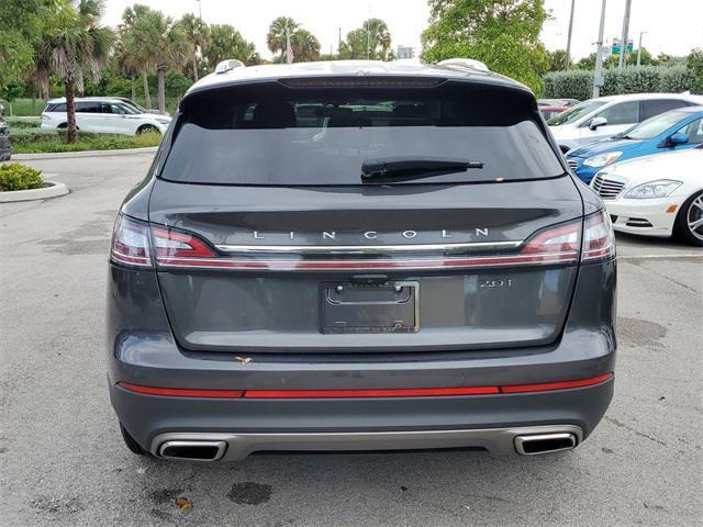 2020 lincoln nautilus standard