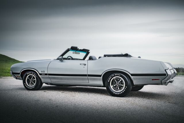 1970 oldsmobile 442 71050 miles platinum silver manual